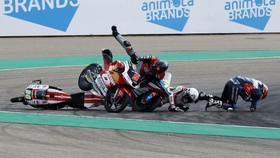 Hasil Moto3 Aragon: Guevara Kalahkan Sasaki