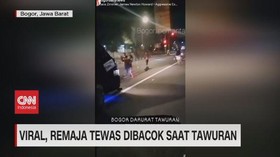 VIDEO: Viral, Remaja Tewas Dibacok Saat Tawuran
