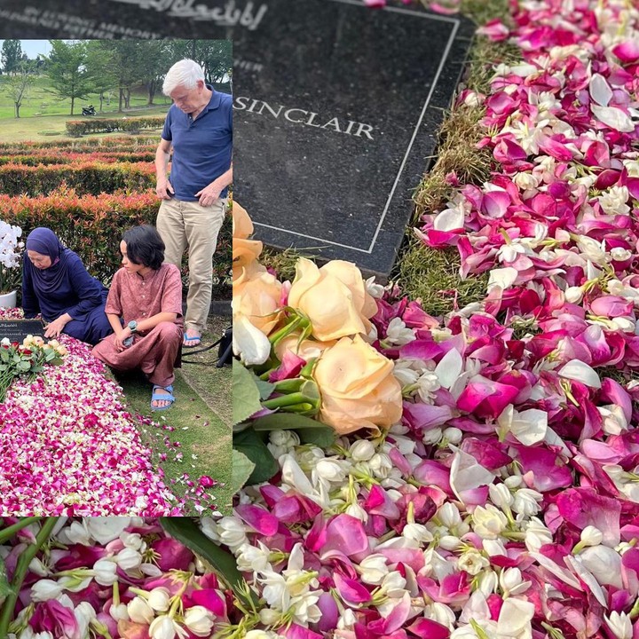<p>Di sana, mereka menaburkan bunga di atas makam almarhum. Unggahan BCL tersebut sontak menuai beragam komentar dari netizen, mereka turut mendoakan almarhum, Bunda. (Foto: Instagram @bclsinclair)<br /><br /><br /></p>
