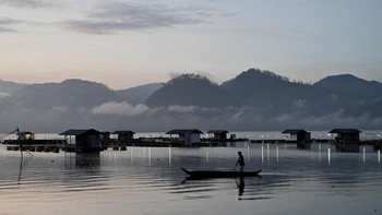 FOTO: Mengagumi Pesona Danau Laut Tawar di Takengon