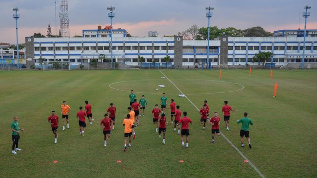 Empat pemain belum hadir pada latihan pertama jelang pertandingan FIFA Match Day antara Timnas Indonesia dan Curacao.