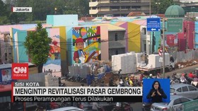VIDEO: Mengintip Revitalisasi Pasar Gembrong