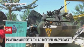 VIDEO: Pameran Alutsista TNI AD Diserbu Masyarakat