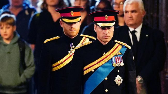 Harry dan Pangeran William dilaporkan mengalami kesulitan dan kecanggungan selama keduanya berdekatan beberapa waktu terakhir ketika masa duka berlangsung.