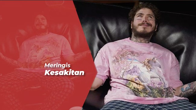 Post Malone Jatuh saat Konser, Alami Cedera Tulang Rusuk