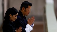 5 Potret Raja dan Ratu Bhutan Hadiri Pemakaman Ratu Elizabeth II