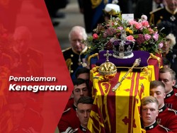 Raja Charles III-Pangeran Harry Iringi Peti Ratu Elizabeth II di Westminster