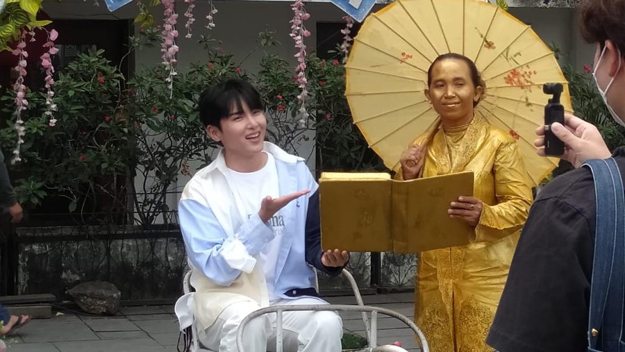 Ryeowook di Kota Tua Jakarta