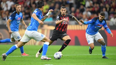 Hasil Milan vs Napoli, Rossoneri Kalah dan Gagal ke Puncak Klasemen