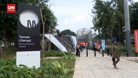 VIDEO: Taman Literasi Baru Di Kawasan Blok M Diresmikan