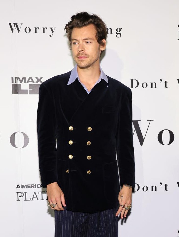 Ada Harry Styles di posisi 4 dengan skor 92,3%. Dagunya yang begitu indah dan jarak pas kedua matanya, nggak heran bikin banyak fans mengagumi!/Foto: WireImage/Kevin Mazur