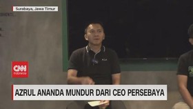 VIDEO: Azrul Ananda Mundur Dari CEO Persebaya