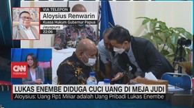 VIDEO: Lukas Enembe Diduga Cuci Uang di Meja Judi