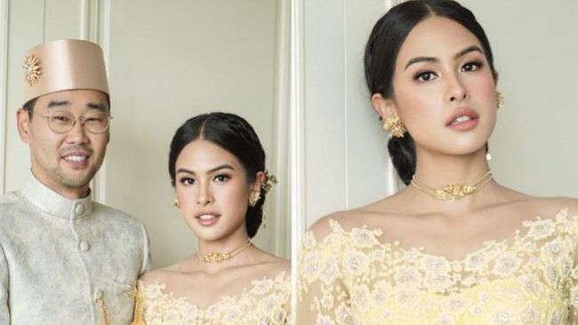 7 Beautiful Photos of Maudy Ayunda Collaborating With Her Husband At