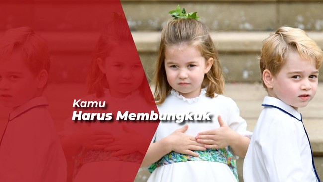 Putri Charlotte Bantu Pangeran George Ikuti Protokol Pemakaman Ratu