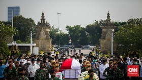 FOTO: Pemakaman Ketua Dewan Pers Azyumardi Azra