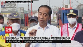 VIDEO: Pemerintah Tak Tergesa-Gesa Putuskan Pandemi Berakhir