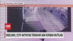 VIDEO: Polisi Selidiki CCTV Aktivitas Terakhir ASN Korban Mutilasi