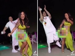 Ratu TikTok Dihujat karena Joget Pakai Naked Dress dengan Pria Beristri