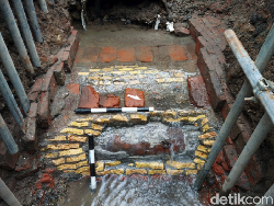 Saluran Air Kuno di Lokasi Proyek MRT Glodok Ditemukan Tak Sengaja