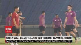 VIDEO: Sandy Walsh & Jordi Amat Tak Bermain Lawan Curacao