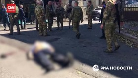 VIDEO: 13 Orang Tewas Ditembak di Donetsk