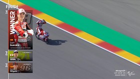 VIDEO: Highlights Moto3 Aragon, Izan Guevara Tak Terkejar