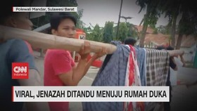 VIDEO: Viral, Jenazah Ditandu dari Puskesmas Menuju Rumah Duka