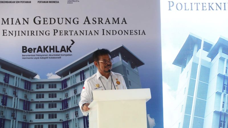 Menteri Pertanian, Syahrul Yasin Limpo, meminta mahasiswa (PEPI) ikut membangun sektor pangan nasional yang jauh lebih kuat.