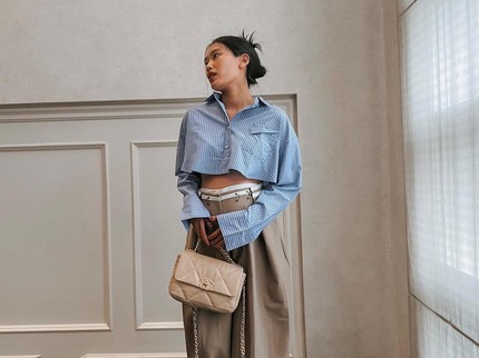 7 Potret Kehamilan Alika Islamadina di Trimester 3, Makin Stylish dengan Baby Bump