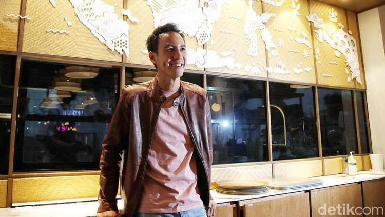 Daniel Mananta saat ditemui di restoran miliknya di kawasan Epicentrum.