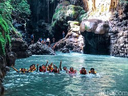 Objek Wisata Green Canyon Pangandaran Ditutup Sementara!