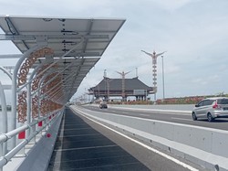 Pertama di Indonesia, Tol Bali Mandara Kini Pakai PLTS