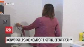 VIDEO: Konversi LPG ke Kompor Listrik, Efektifkah?