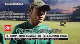 VIDEO: Latihan Perdana Timnas Indonesia Jelang Laga Lawan Curacao