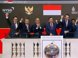 Tekan Bel, Luhut Buka Perdagangan Bursa Saham AS