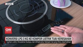 VIDEO: Konversi LPG 3 Kg ke Kompor Listrik Tuai Keresahan