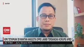 VIDEO: 28 Mantan Anggota DPRD Jambi Tersangka Korupsi APBD