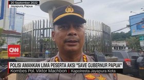 VIDEO: Polisi Amankan Lima Peserta Aksi 