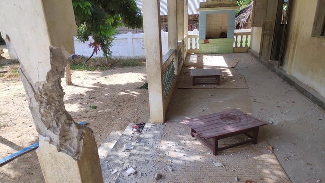Serangan udara junta Myanmar menghantam sekolah, menewaskan 22 orang, termasuk anak-anak. Insiden terjadi meski ada gencatan senjata kemanusiaan.