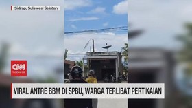 VIDEO: Viral Antre BBM di SPBU, Warga Terlibat Pertikaian