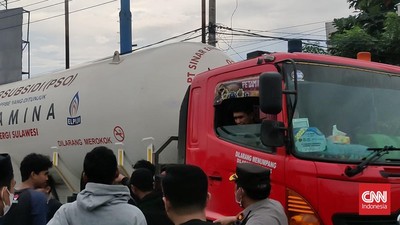 Demo BBM Makassar, Massa Ingin Sandera Truk Pertamina