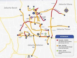 Peta 26 Calon Jalur Sepeda Baru di Jakarta, Total Panjang Nyaris 200 Km!