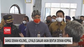 VIDEO: Saingi Dewan Kolonel, Loyalis Ganjar Akan Bentuk Dewan Kopral