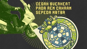 INFOGRAFIS: Cegah Overheat pada Rem Cakram Sepeda Motor