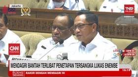 VIDEO: Mendagri Bantah Terlibat Penetapan Tersangka Lukas Enembe