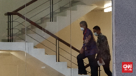 Hakim Agung MA Sudrajad Dimyati Tiba di KPK Usai Jadi Tersangka