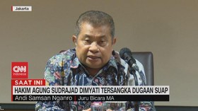 VIDEO: Hakim Agung Sudrajad Dimyati Tersangka Dugaan Suap