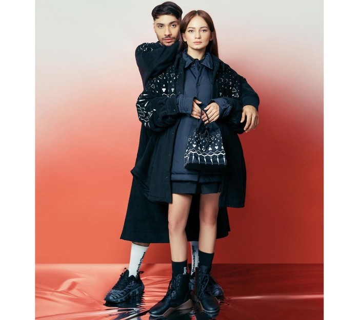 Ini adalah potret Refal Hady bersama Enzy Storia dalam pemotretan untuk Elle Indonesia. Sudah saling kenal baik dan sama-sama good looking, banyak warganet yang mendoakan mereka berdua benar-benar berjodoh. (Foto: Instagram/elleindonesia)