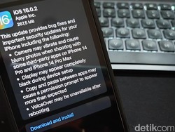 Apple Tambal Celah di iOS 16 Pakai Rapid Security Response
